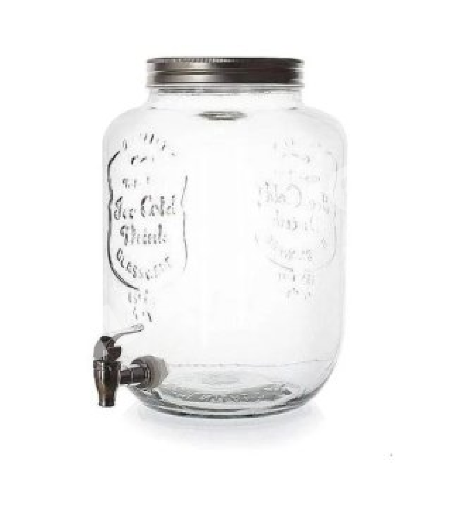 barel na limonádu 7L s víčkem